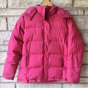 L.L. Bean Red 'Down Feather' Winter Parka - COSMETIC FLAWS